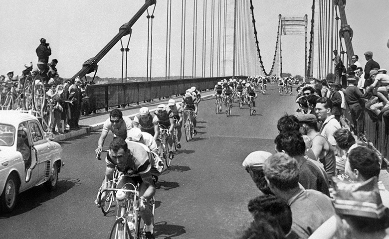 1960 Tour de France cycling race photo ©Getty Images
