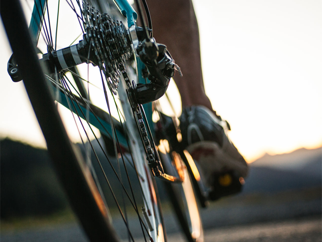 Bike tyre maintenance