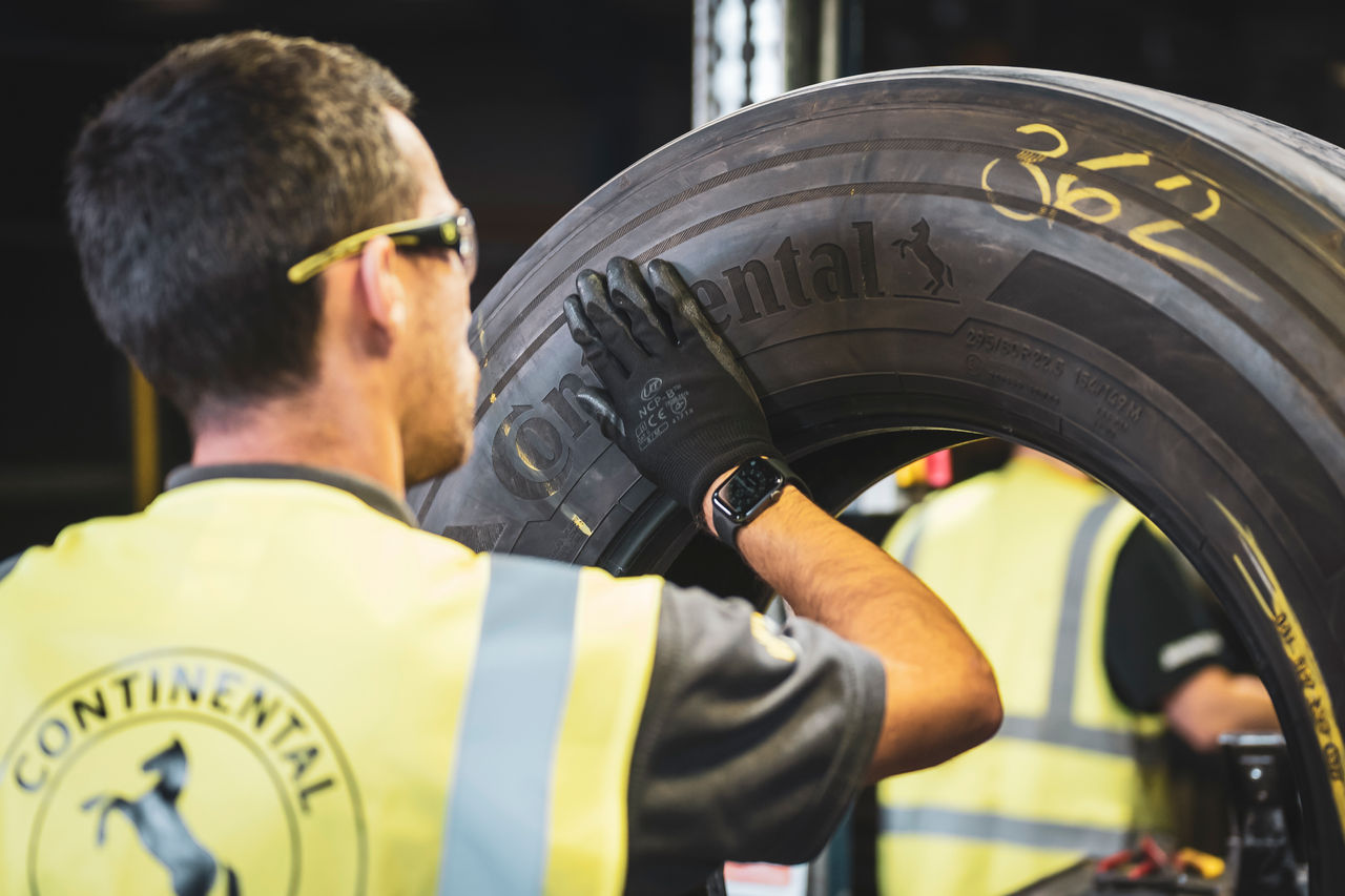 Bringing tyres back to life