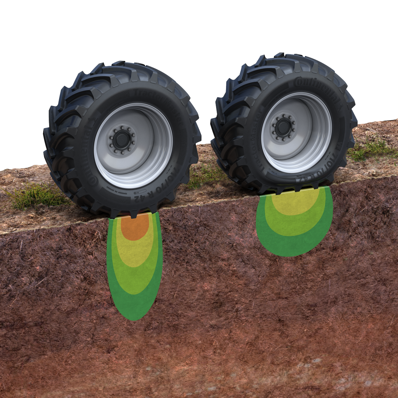 How our agricultural tyres reduce soil compaction